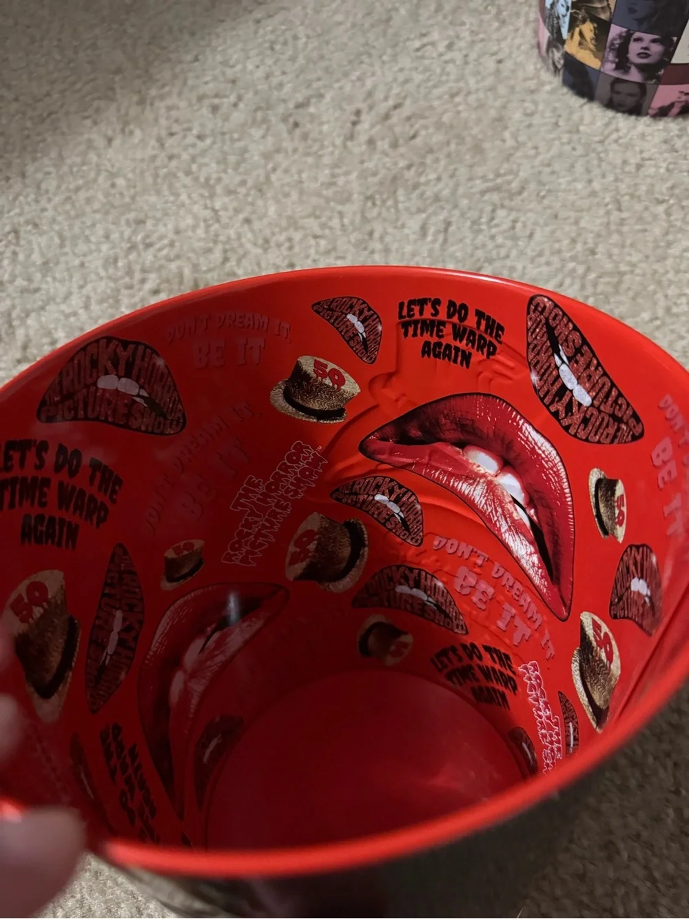 Rocky Horror Picture Show Popcorn Tin 50th Anniversary